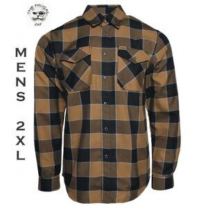 DIXXON FLANNEL - 5 CLICKS OUT Flannel Shirt - Men's 2XL